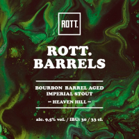 Пиво ROTT.barrels #2 - Bourbon Barrel Aged Imperial Stout - Heaven Hill (2021)