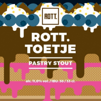 Пиво ROTT.toetje (2019) | Chocolate & Blueberries