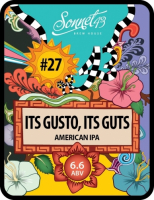 Пиво #27 Its Gusto, Its Guts (American IPA)