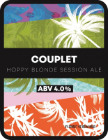 Пиво Couplet (Hoppy Blonde Session Ale)