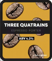 Пиво Three Quatrains (Espresso Porter) Пиво Three Quatrains (Espresso Porter)
