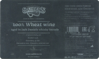 Пиво 100% Wheat Wine Aged In Jack Daniels Whisky Barrels