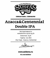 Пиво Azacca & Centennial Double IPA
