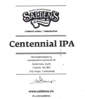Пиво Centennial IPA
