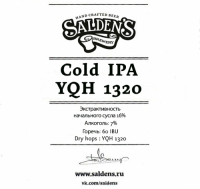 Пиво Cold IPA YQH 1320