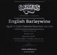 Пиво English Barleywine Aged In Jack Daniels Bourbon Barrels
