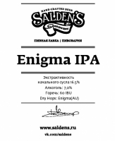 Пиво Enigma IPA