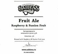 Пиво Fruit Ale Raspberry & Passion Fruit
