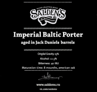 Пиво Imperial Baltic Porter Aged In Jack Daniels Barrels