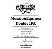 Пиво Mosaic & Equinox Double IPA