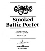 Пиво Smoked Baltic Porter