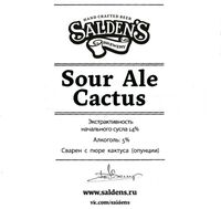 Пиво Sour Ale Cactus