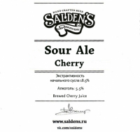 Пиво Sour Ale Cherry
