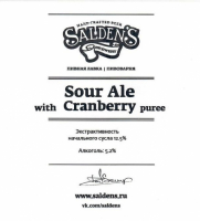 Пиво Sour Ale Cranberry