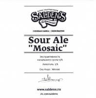 Пиво Sour Ale Mosaic