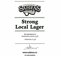 Пиво Strong Local Lager