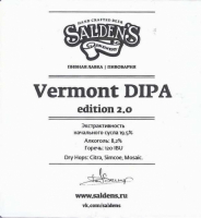 Пиво Vermont DIPA Edition 2.0
