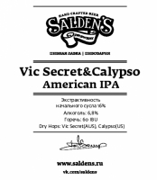 Пиво Vic Secret & Calypso IPA