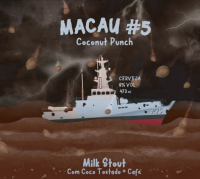 Пиво MACAU #5 Coconut Punch Пиво MACAU #5 Coconut Punch