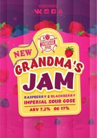 Пиво Grandma’s Jam Raspberry & Blackberry NEW