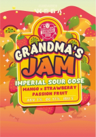 Пиво Grandmas Jam Mango & Passion Fruit & Strawberry
