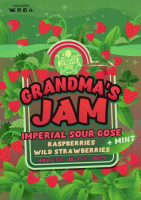 Пиво Grandmas Jam Raspberries Wild & Strawberries & Mint