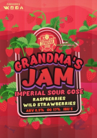 Пиво Grandmas Jam Raspberries Wild & Strawberries