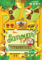 Пиво Samovar Weissbier With Orange Peel + Mint