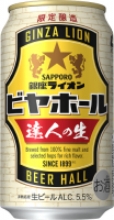 Пиво Ginza Lion Beer Hall Tatsujin No Nama