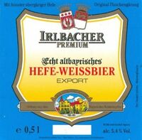 Пиво Irlbacher Premium Hefe-Weissbier