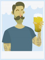 Пиво Hausbräu Oktoberfest Bier 2022