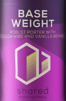 Пиво Base Weight with Cocoa Nibs and Vanilla Beans Пиво Base Weight with Cocoa Nibs and Vanilla Beans
