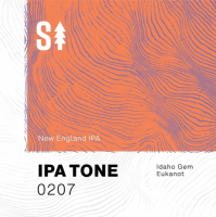Пиво IPA TONE 0207 (NEIPA: Idaho Gem, Ekuanot) Пиво IPA TONE 0207 (NEIPA: Idaho Gem, Ekuanot)