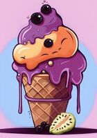 Пиво Медовый пломбир с черной смородиной и гуанабаной