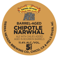 Пиво Alpha Hop Society 2017: Barrel-Aged Chipotle Narwhal Пиво Alpha Hop Society 2017: Barrel-Aged Chipotle Narwhal