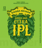 Пиво Single Hop Citra IPL Пиво Single Hop Citra IPL