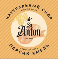 Пиво St. Anton Peach Semi-Dry Cider Dry-hopped With Amarillo Cider (Персик-Хмель)