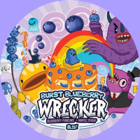 Пиво Burst Blueberry Wrecker w/ Pancake & Maple Syrup