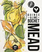 Пиво Quince & Lime Bochet Mead