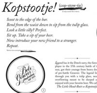 Пиво Kopstootje Пиво Kopstootje