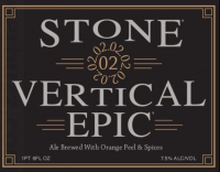 Пиво 20th Anniversary Encore Series: Stone 02.02.02 Vertical Epic Ale Пиво 20th Anniversary Encore Series: Stone 02.02.02 Vertical Epic Ale