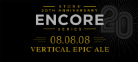 Пиво 20th Anniversary Encore Series: Stone 08.08.08 Vertical Epic Ale Пиво 20th Anniversary Encore Series: Stone 08.08.08 Vertical Epic Ale