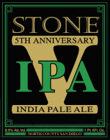 Пиво 20th Anniversary Encore Series: Stone 5th Anniversary IPA Пиво 20th Anniversary Encore Series: Stone 5th Anniversary IPA