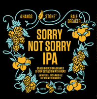 Пиво 4 Hands/Bale Breaker/Stone Sorry Not Sorry IPA Пиво 4 Hands/Bale Breaker/Stone Sorry Not Sorry IPA