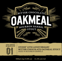 Пиво Bitter Chocolate Oakmeal Bourbon Barrel Stout Пиво Bitter Chocolate Oakmeal Bourbon Barrel Stout