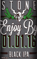 Пиво Stone Enjoy By 01.01.16 Black IPA