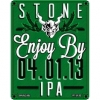 Пиво Stone Enjoy By 04.01.13 IPA
