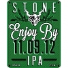 Пиво Stone Enjoy By 11.09.12 IPA
