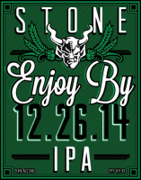 Пиво Stone Enjoy By 12.26.14 IPA