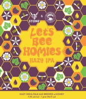 Пиво Deschutes / Stone Let's Bee Homies Hazy IPA Пиво Deschutes / Stone Let's Bee Homies Hazy IPA